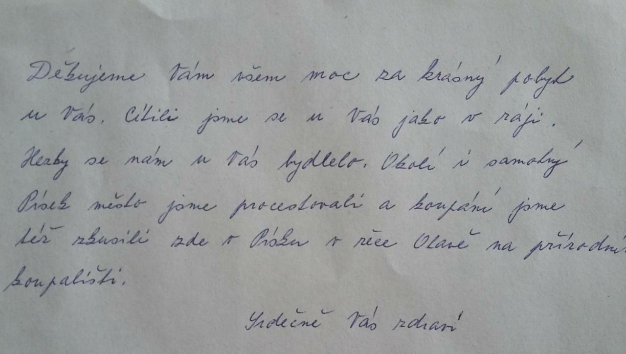 Kousek Do Prirody I Do Centra Lejlighed Písek Eksteriør billede